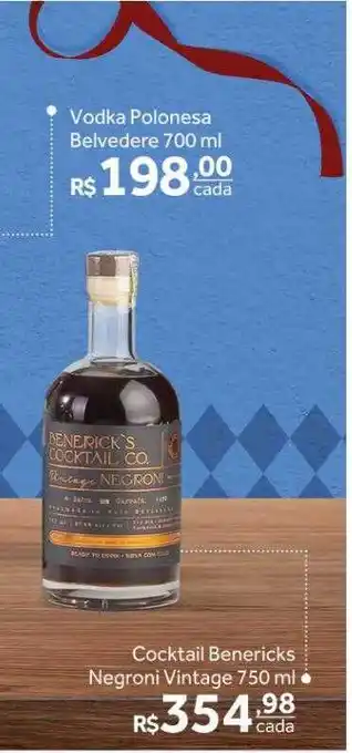 Cocktail benericks negroni vintage