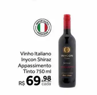 Verdemar Supermercado Vinho italiano inycon shiraz appassimento tinto oferta