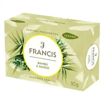 Sabonete em barra bambu e musgo francis 90g