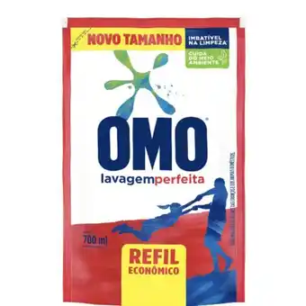 Super Lagoa Detergente líquido omo lavagem perfeita rf.700ml oferta