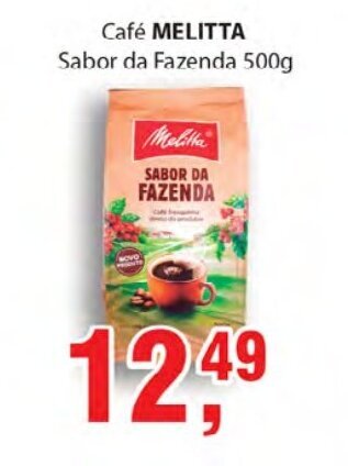 Supermercados Mundial Cafe Melitta 500g oferta