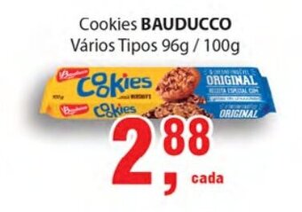 Supermercados Mundial Cookies Bauducco 96g/100g oferta