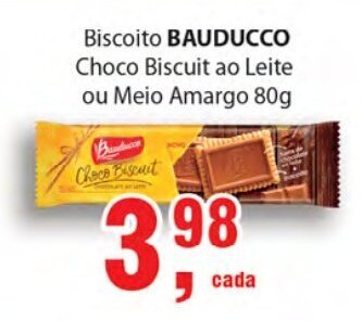 Supermercados Mundial Biscoito Bauducco 80g oferta