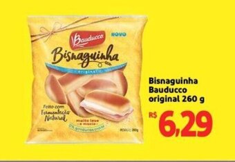 Extra Supermercado Bisnaguinha bauducco original 260g oferta