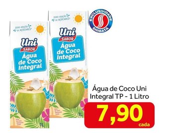 Agua de Coco Uni Integral TP 1L