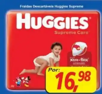 Supermercados Guanabara Fraldas Descartavel Huggies Supreme oferta