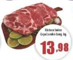 Bisteca Suina Copa Lombo cong. 1kg