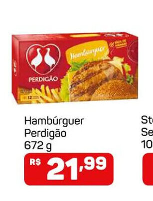 Compre Bem Hamburguer Perdigao 672g oferta