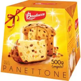 Atacadão Panetone tradicional 500g - bauducco oferta