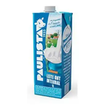 Atacadão Leite integral tetra pak 1 litro - paulista oferta