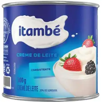Atacadão Creme de leite lata 300g - itambé oferta