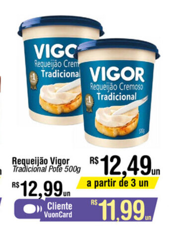 Fort Atacadista Requeijao Vigor 500g oferta