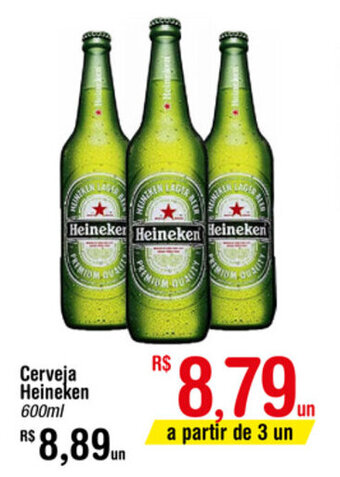 Fort Atacadista Cerveja Heineken 600ml oferta