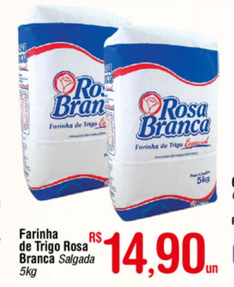 Fort Atacadista Farinha de Trigo Rosa Branca 5kg oferta