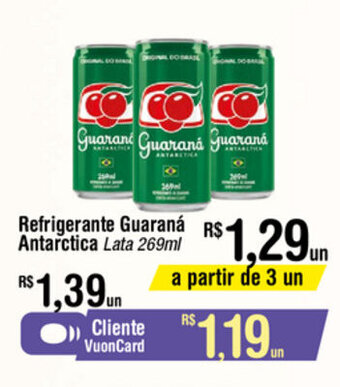 Fort Atacadista Refrigerante Guarana Antarctica 269ml oferta