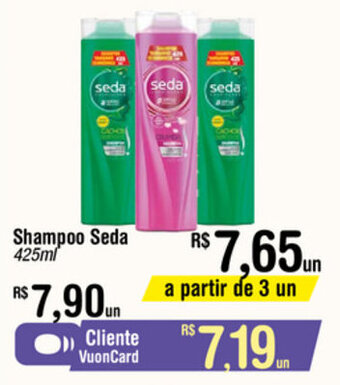 Fort Atacadista Shampoo Seda 425ml oferta