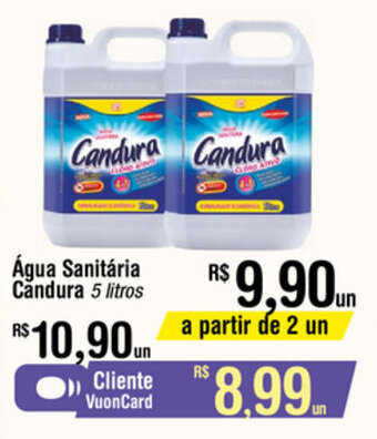 Fort Atacadista Agua Sanitaria Candura 5L oferta