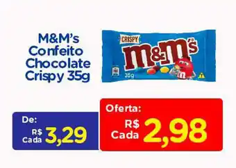 M&M's Confeito Chocolate Crispy 35g