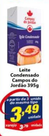 Vencedor Atacadista Leite Condensado Campos do Jordao 395g oferta