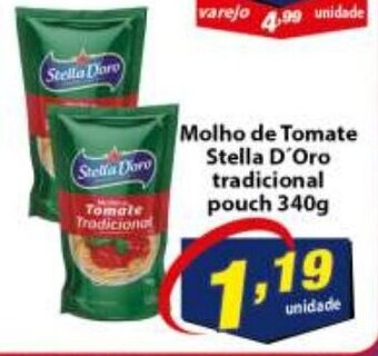 Vencedor Atacadista Molho de Tomate Stella D'Oro Tradicional 340g oferta