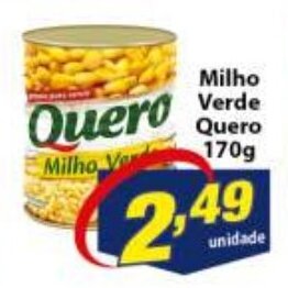 Vencedor Atacadista Milho Verde Quero 170g oferta