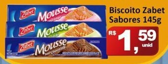 Rede Krill Biscoito Zabet Sabores 145g oferta