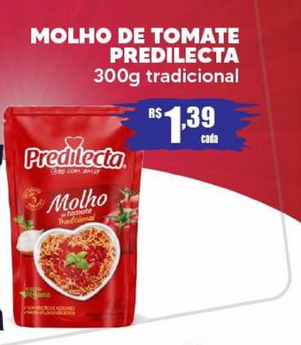Supermercado Precito Molho de Tomate Predilecta 300g oferta