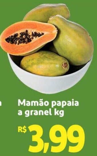 Extra Supermercado Mamao Papaia a granel 1kg oferta