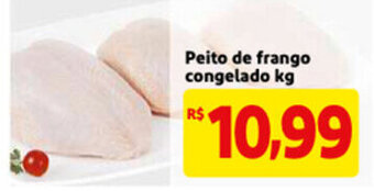 Mercado Extra Peito de frango congelado 1kg oferta