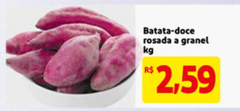 Mercado Extra Batata doce rosada a granel 1kg oferta
