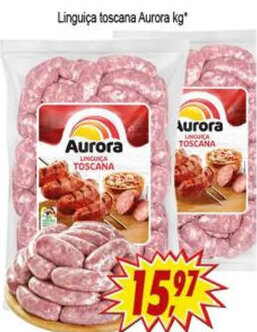 Kaçula Supermercados Linguica Toscana Aurora 1kg oferta