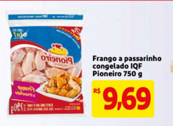 Mercado Extra Frango a Passarinho Congelado IQF Pioneiro 750g oferta