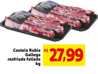 Costela Rubia Gallega resfriada fatiada 1kg