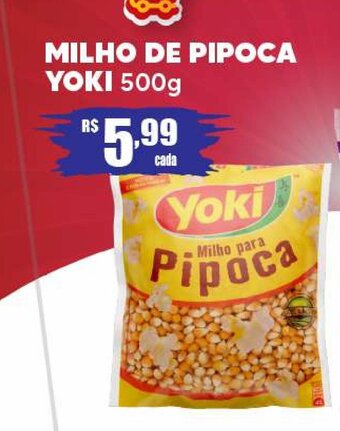 Milho de Pipoca Yoki 500g