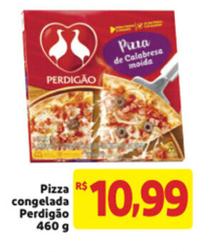 Mercado Extra Pizza congelada Perdigao 460g oferta