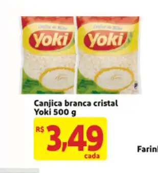 Mercado Extra Canjica branca cristal Yoki 500g oferta