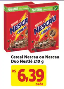 Mercado Extra Cereal Nescau ou Nescau Duo Nestle 210g oferta