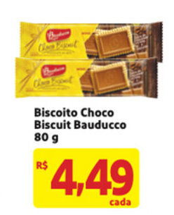 Mercado Extra Biscoito Choco Biscuit Bauducco 80g oferta
