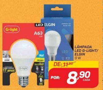 GBarbosa Lâmpada led g-light / elgin oferta