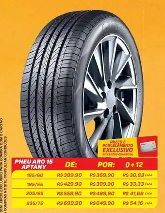 GBarbosa Pneu aro 15 aptany 185/60 oferta