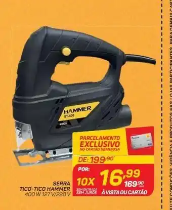 GBarbosa Serra tico-tico hammer 400 w oferta