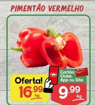 Pimentão vermelho kg