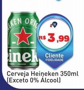 Cerveja heineken 350ml
