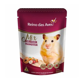 Petz Ração reino das aves mix roedor para hamster - 500g oferta