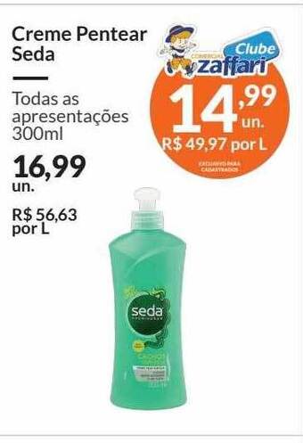Creme pentear seda