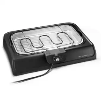 Casa Freitas Churrasqueira elétrica premium 220v-2000w c/ controle de temperatura preta multilaser - ce034x [reembalado] oferta