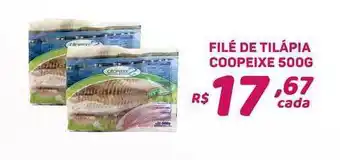 Bahamas Supermercados Filé De Tilápia Coopeixe 500g oferta