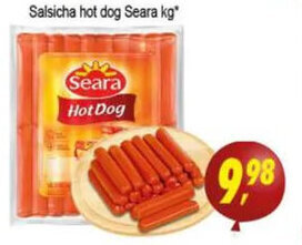 Kaçula Supermercados Salsicha Hot Dog Seara 1kg oferta