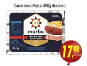 Carne Seca Marba 400g Dianteiro