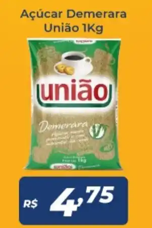 Atakarejo Acucar demerara Uniao 1kg oferta